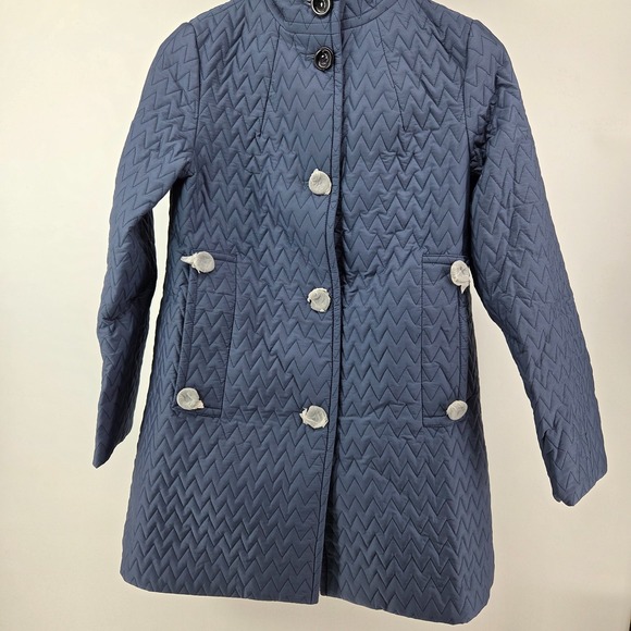 Modernist Women's Small Quilted Lined Winter Coat New Cozy Style Vintage Inspire - Picture 12 of 14